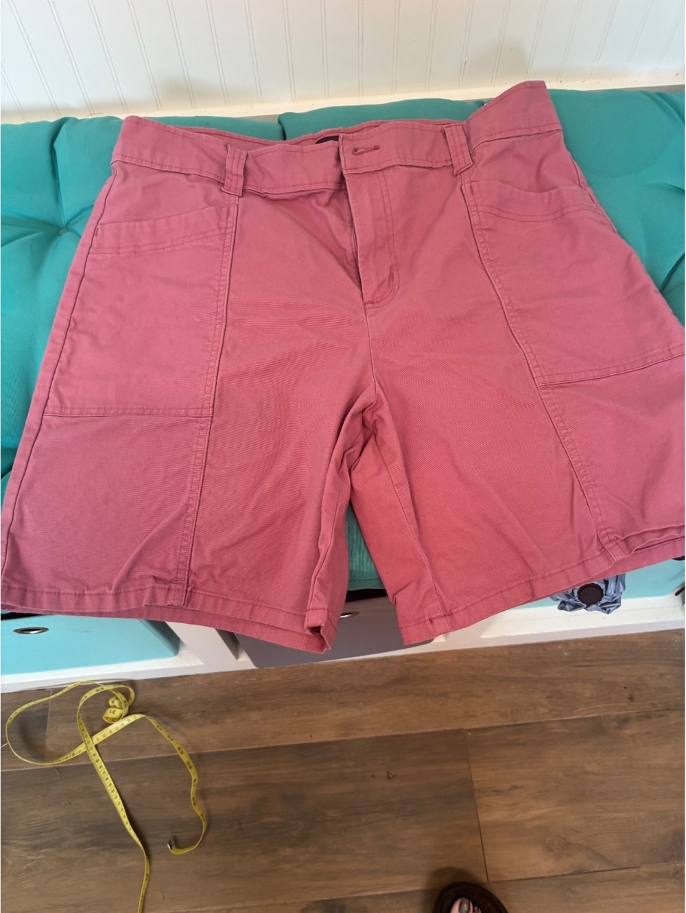 Lee colored jean shorts
